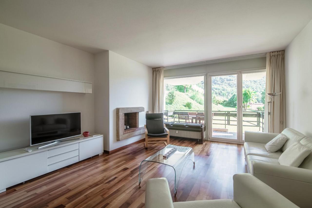 Апартаменты Cadro Garden By Quokka 360 - Flat With Garden View Лугано Экстерьер фото