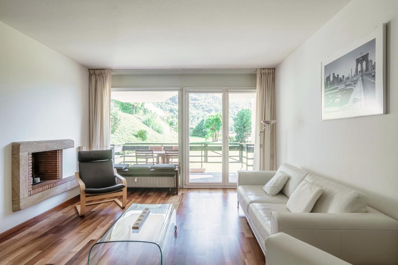 Апартаменты Cadro Garden By Quokka 360 - Flat With Garden View Лугано Экстерьер фото